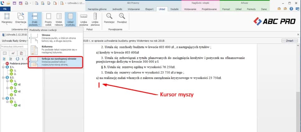 Jak zmienić orientację jednej strony w Wordzie i uniknąć problemów