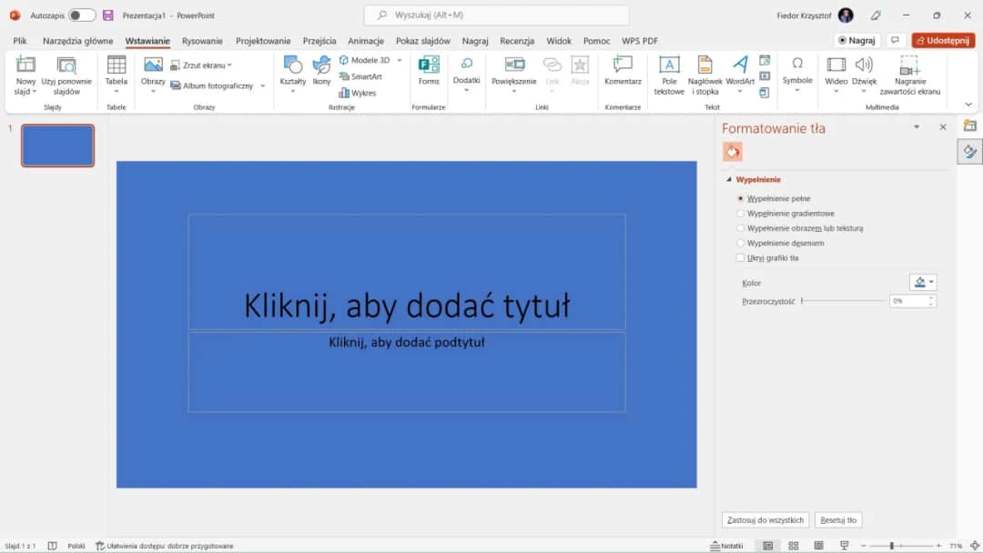 Jak ustawić tło w PowerPoint i uniknąć najczęstszych błędów